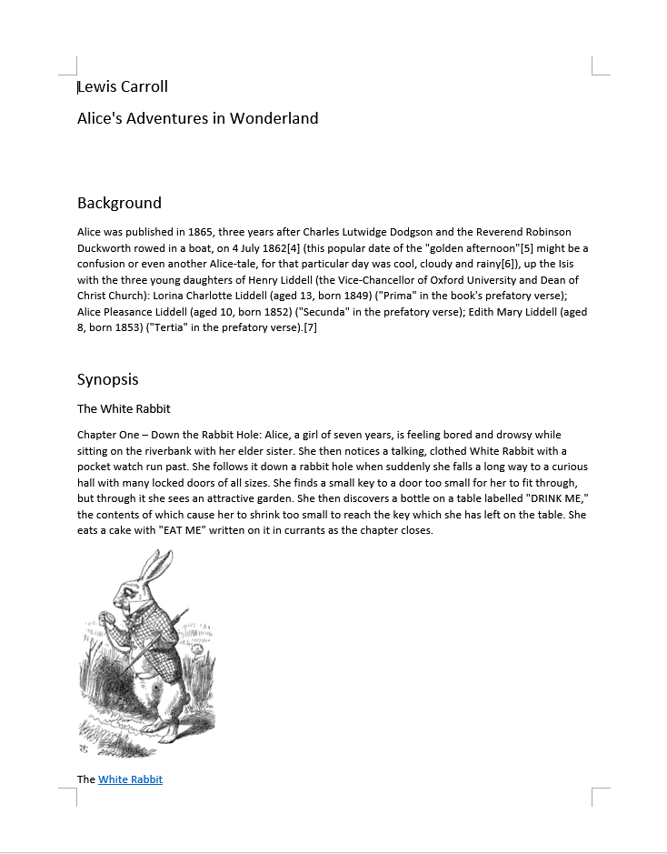 Manuscript example
